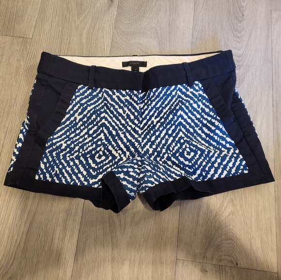 J. Crew Pants - *J. CREW, 0, Navy Ikat